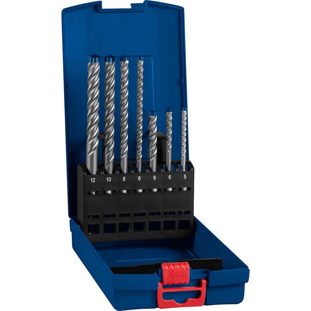 EXPERT 7 Piece 7X SDS Plus Masonry Drill Bit Set