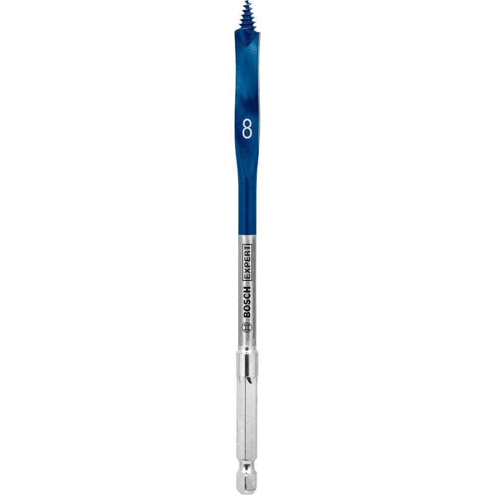 EXPERT Self Cut Speed Hex Shank Flat Drill Bit 8mm 152mm