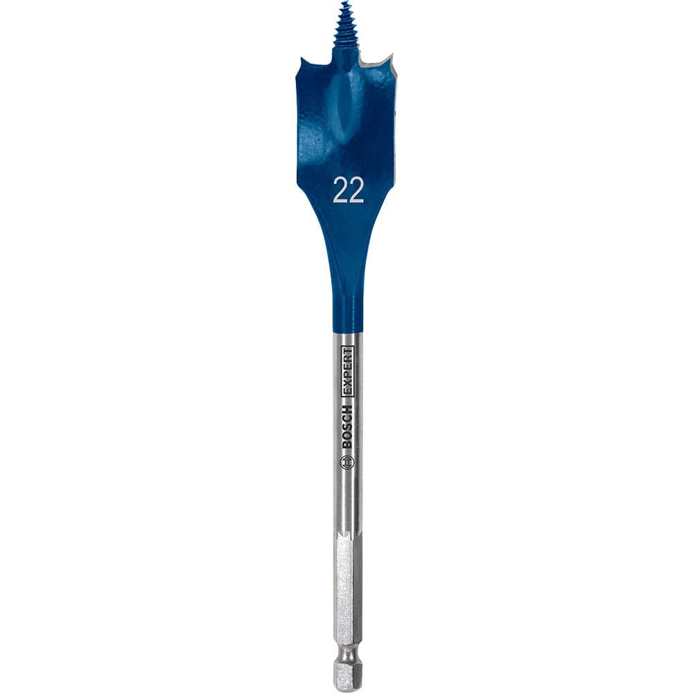 EXPERT Self Cut Speed Hex Shank Flat Drill Bit 22mm 152mm