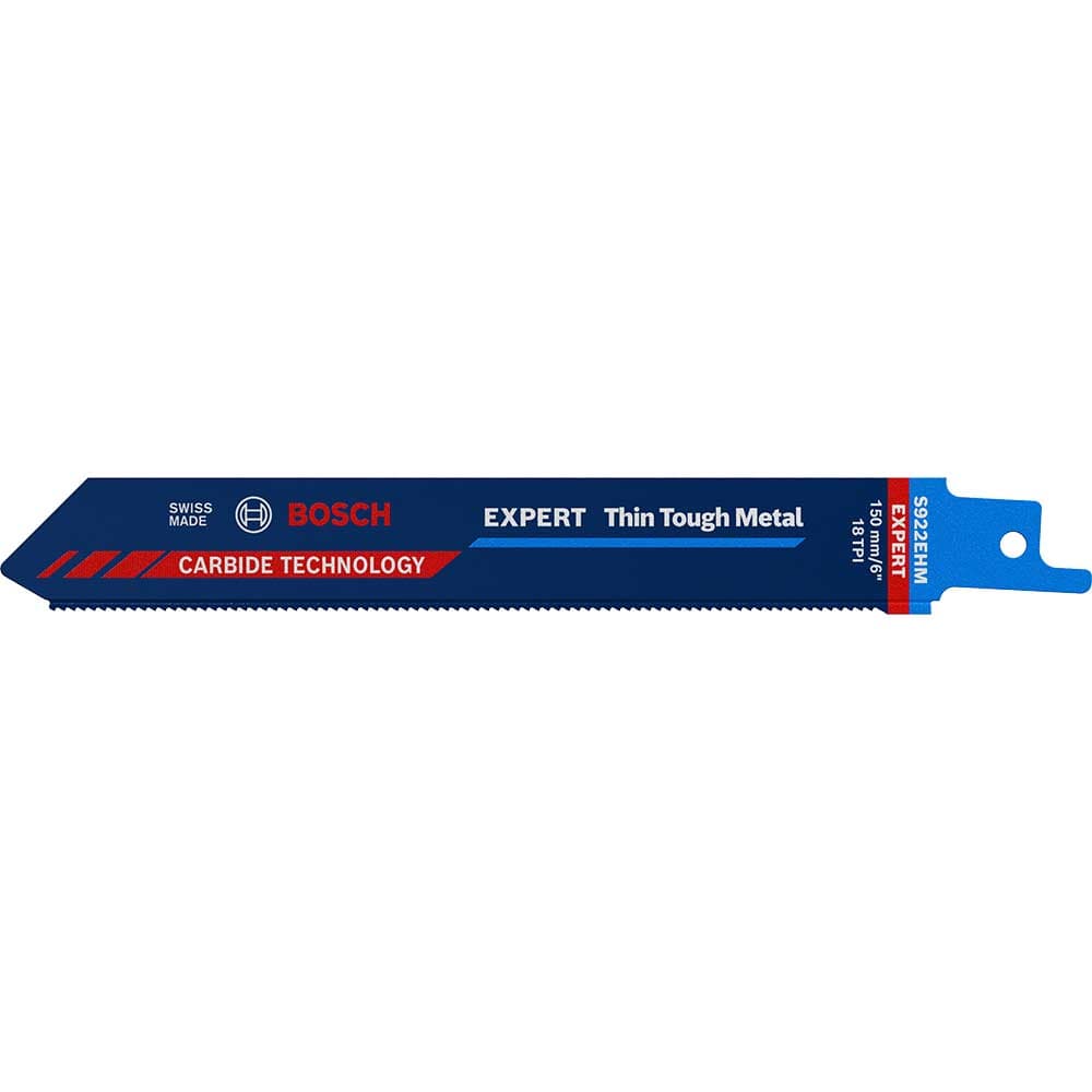 EXPERT S922EHM Thin Tough Metal Cutting Reciprocating Sabre Saw Blades 150mm Pack 1