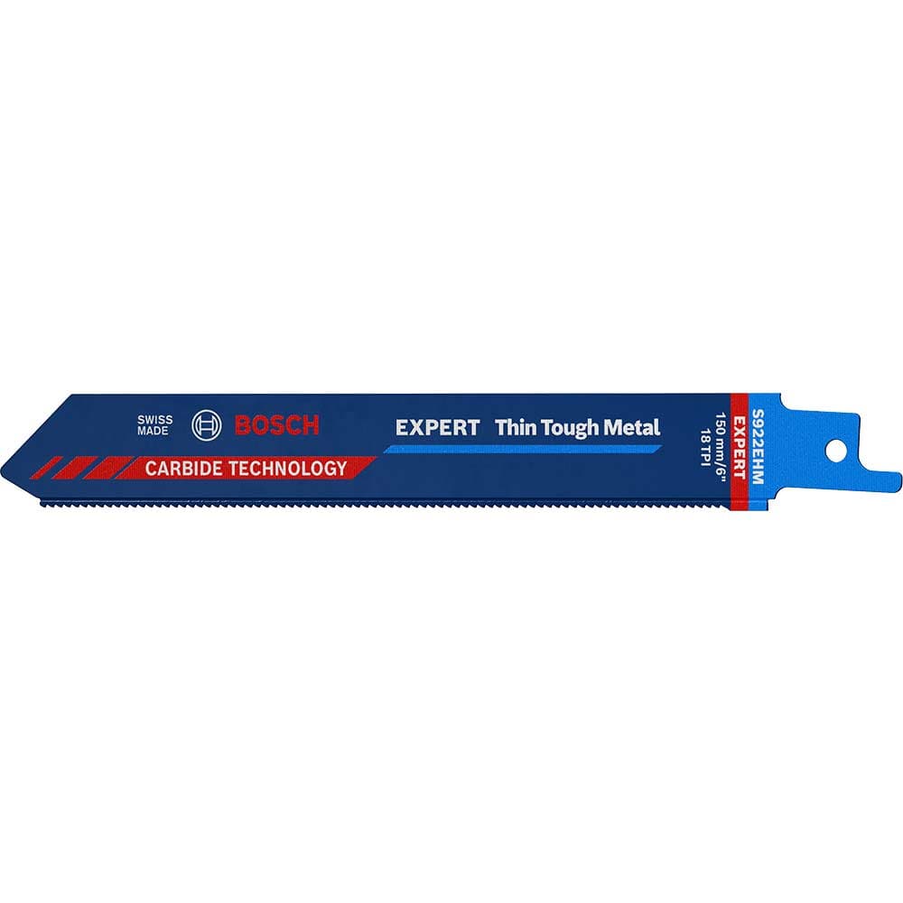 EXPERT S922EHM Thin Tough Metal Cutting Reciprocating Sabre Saw Blades 150mm Pack 10
