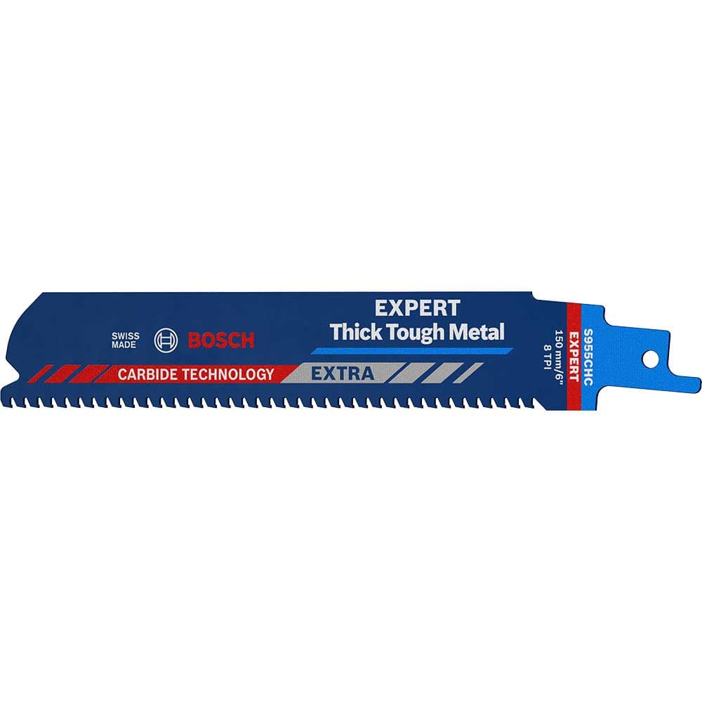 EXPERT S955CHC Thick Metal Cutting Tough Reciprocating Saw Blades 150mm Pack 3