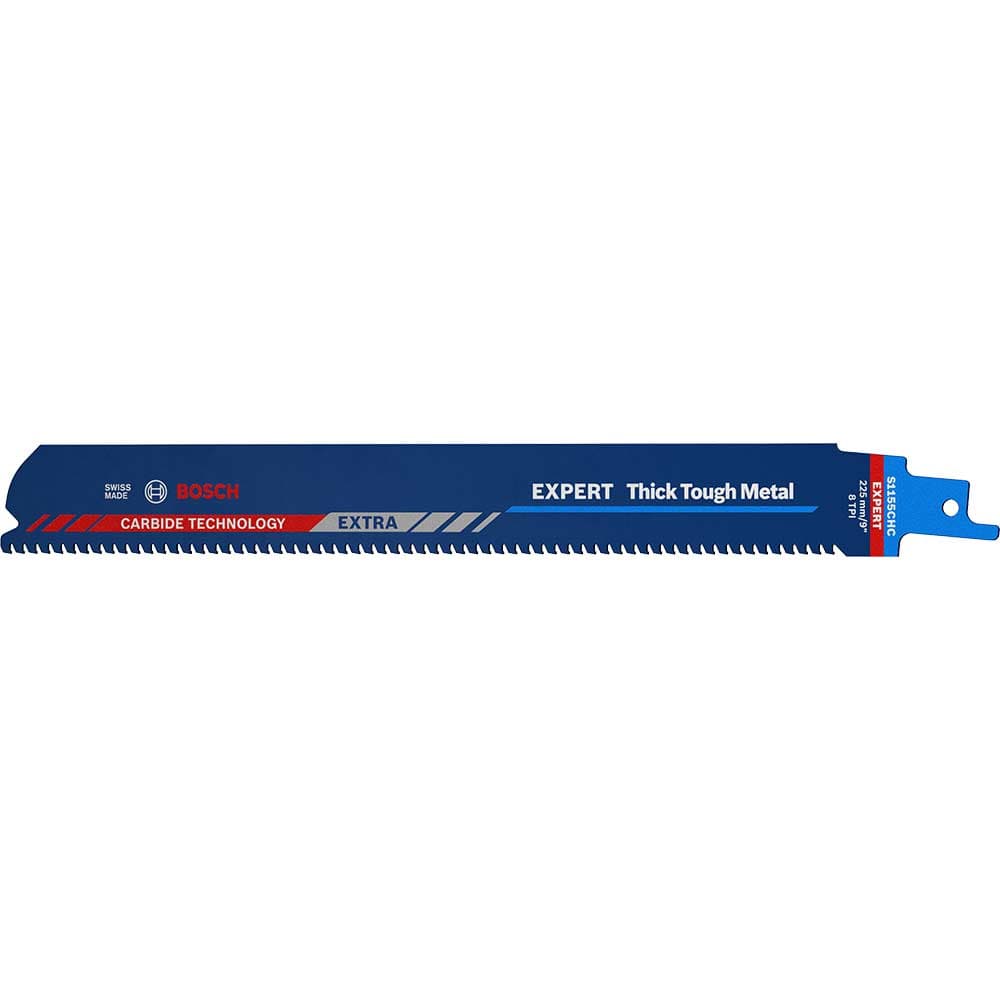 EXPERT S1155CHC Thick Tough Metal Cutting Reciprocating Sabre Saw Blades 225mm Pack 10