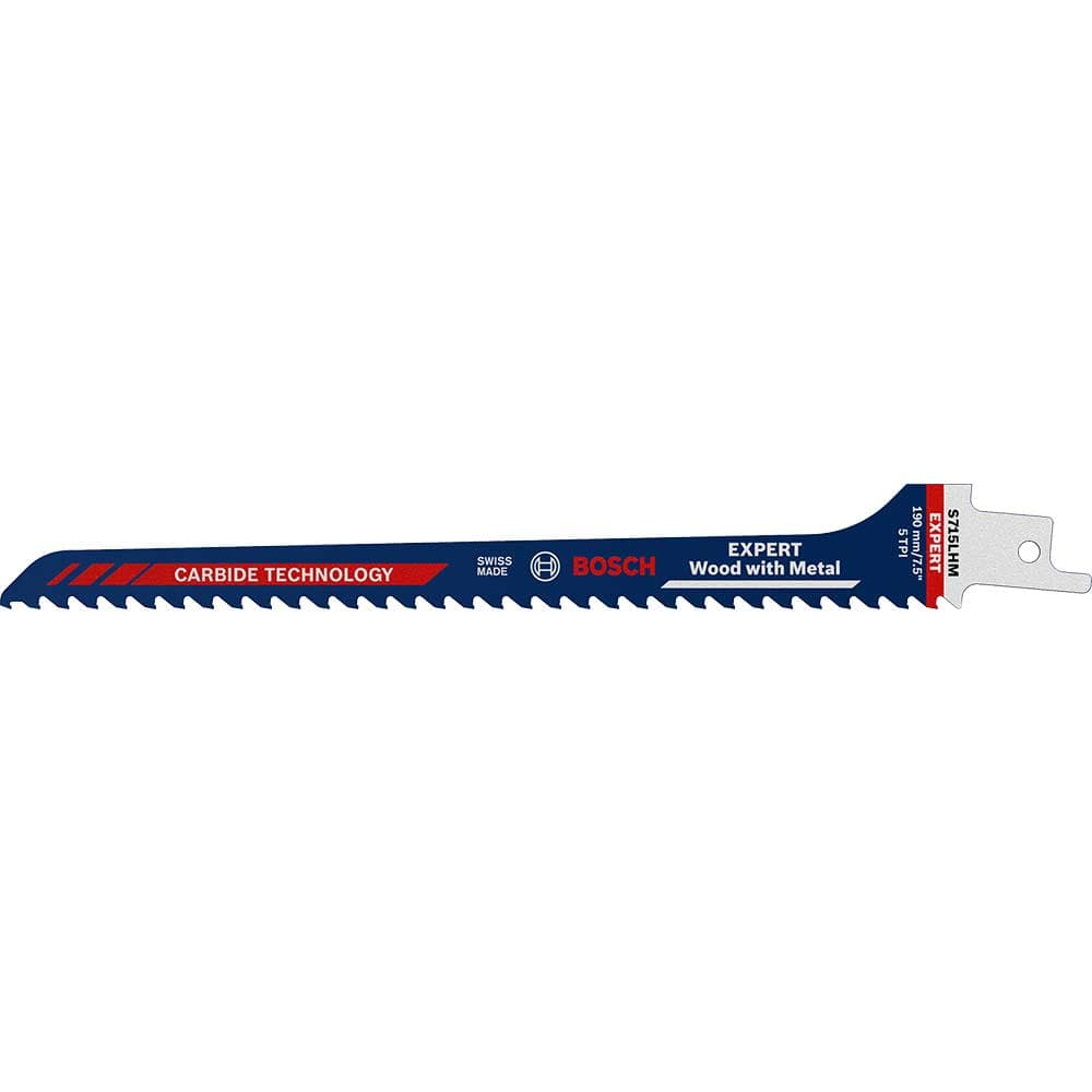 EXPERT S715LHM Tough Metal Embedded Wood Reciprocating Sabre Saw Blades 190mm Pack 1