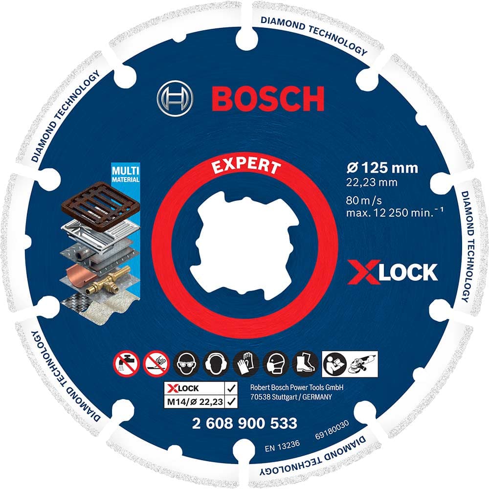 EXPERT X Lock Diamond Metal Cutting Disc 125mm 1mm 22mm