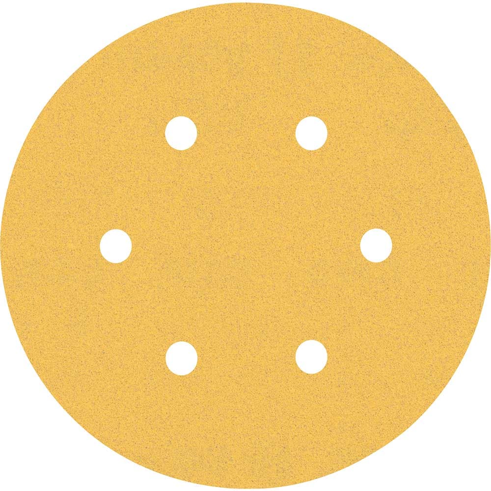 EXPERT C470 Wood Top Sanding Discs 150mm 150mm Assorted Pack 6