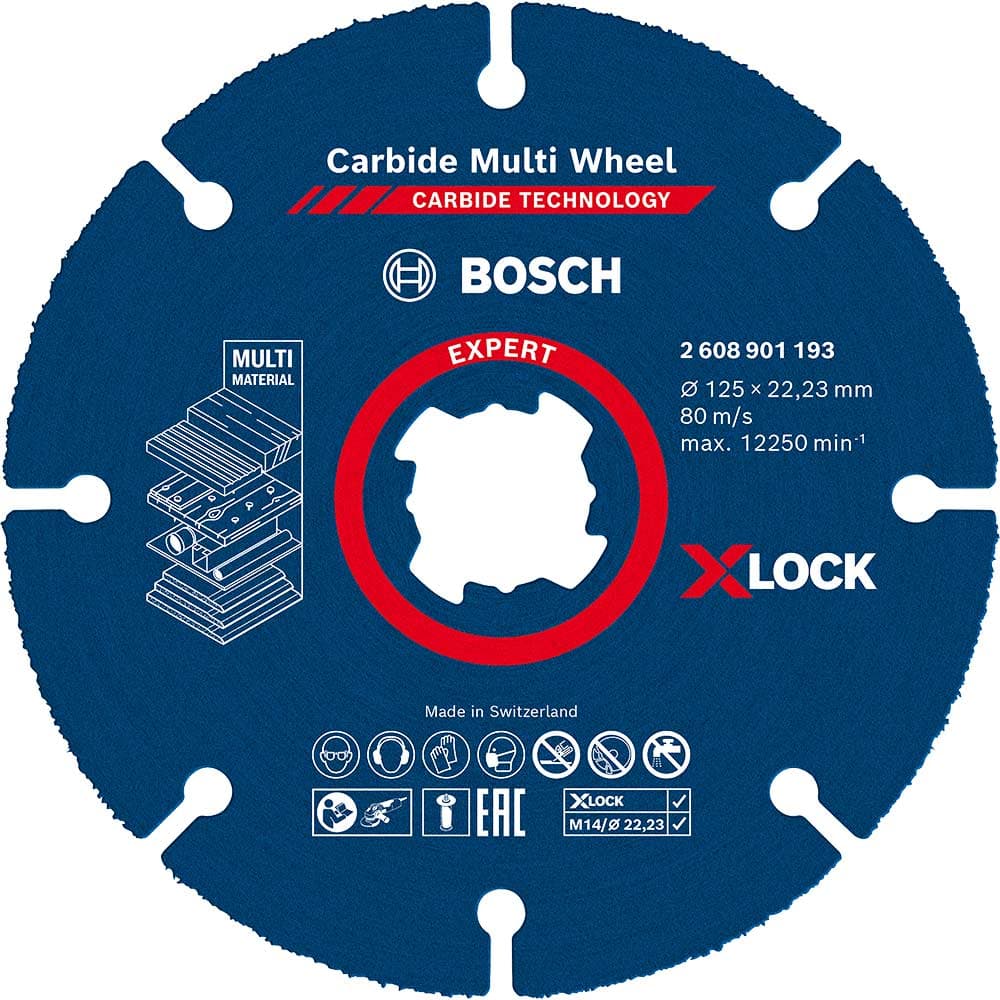 EXPERT X Lock Carbide Cutting Disc 125mm Pack 1