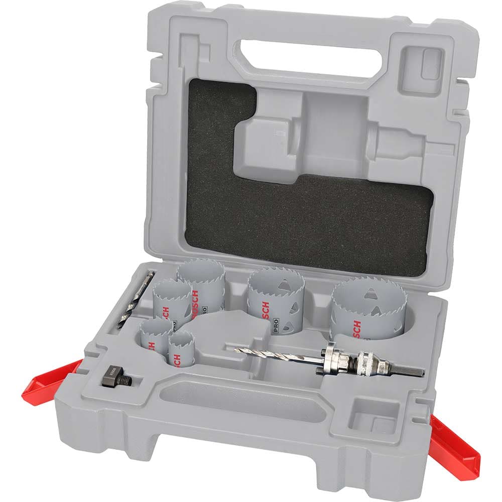 PRO 15 Piece Q Lock Arbor Material Hole Saw Set