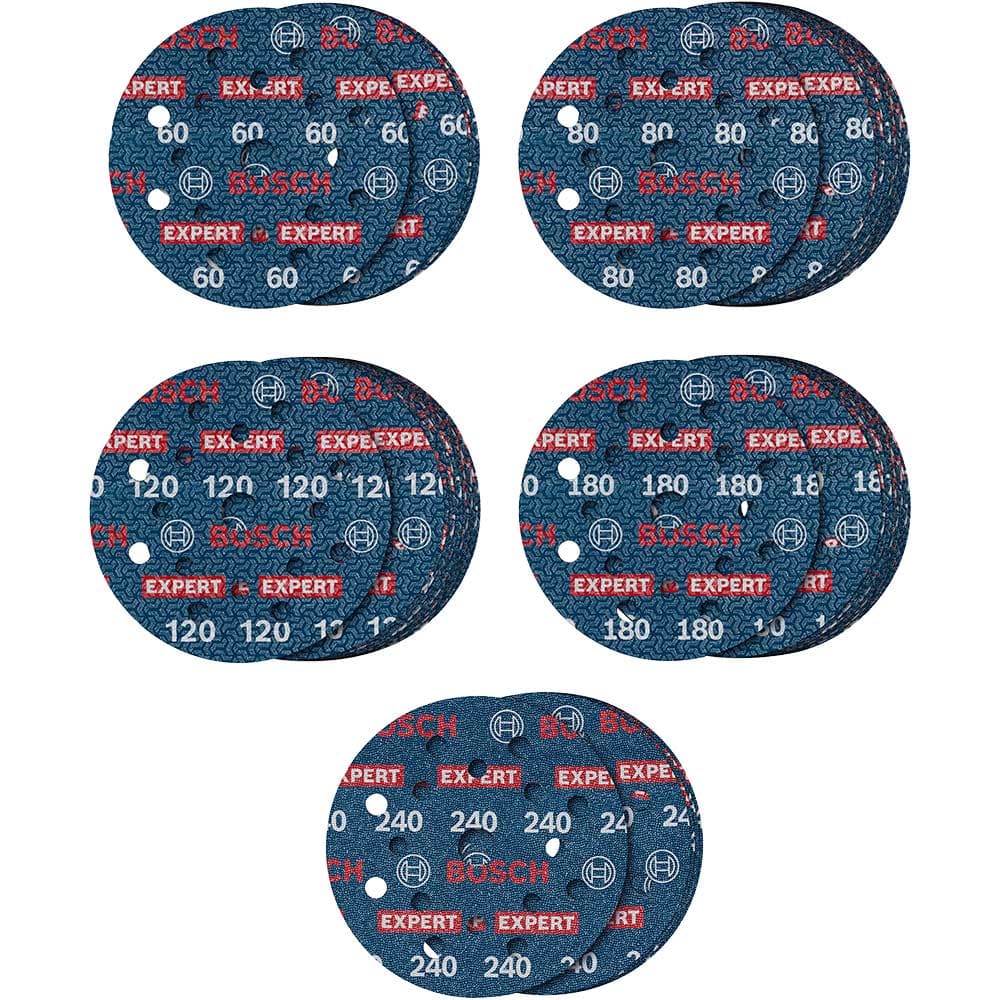 EXPERT O780 Foil Sanding Discs 125mm 125mm Pack 55