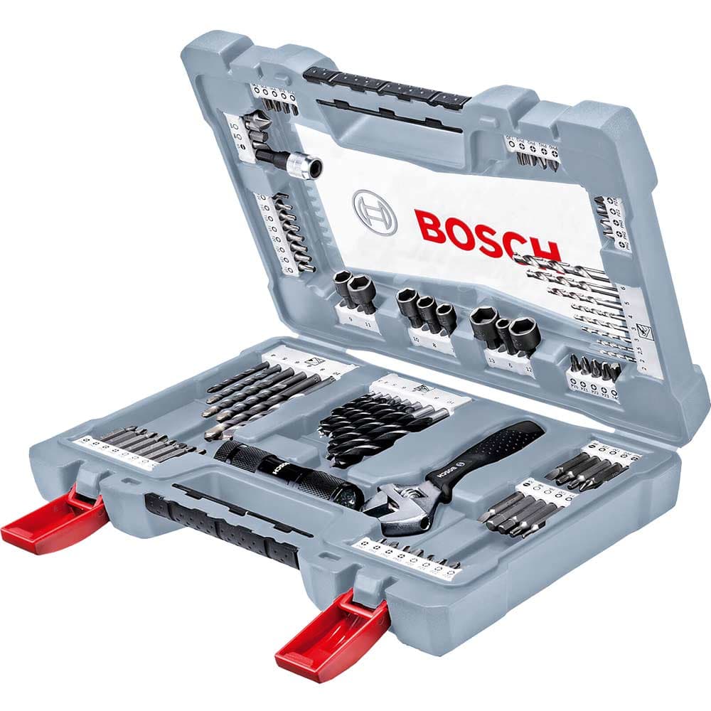 91 Piece Premium Power Tool Accessory Drill Screwdriver Bit Set