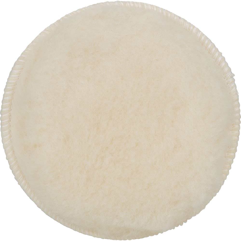 Hook Loop Lambswool Polishing Bonnet 160mm Pack 2