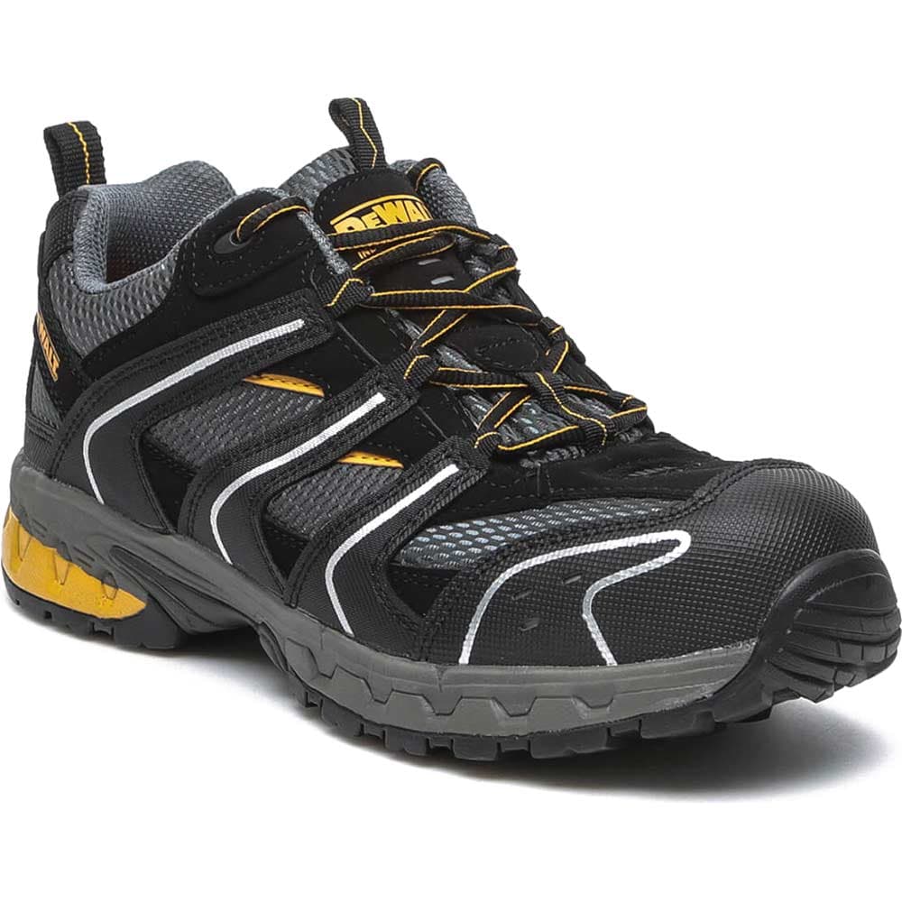 DeWalt Cutter Lightweight Sports Safety Trainers Black / Grey Size 13