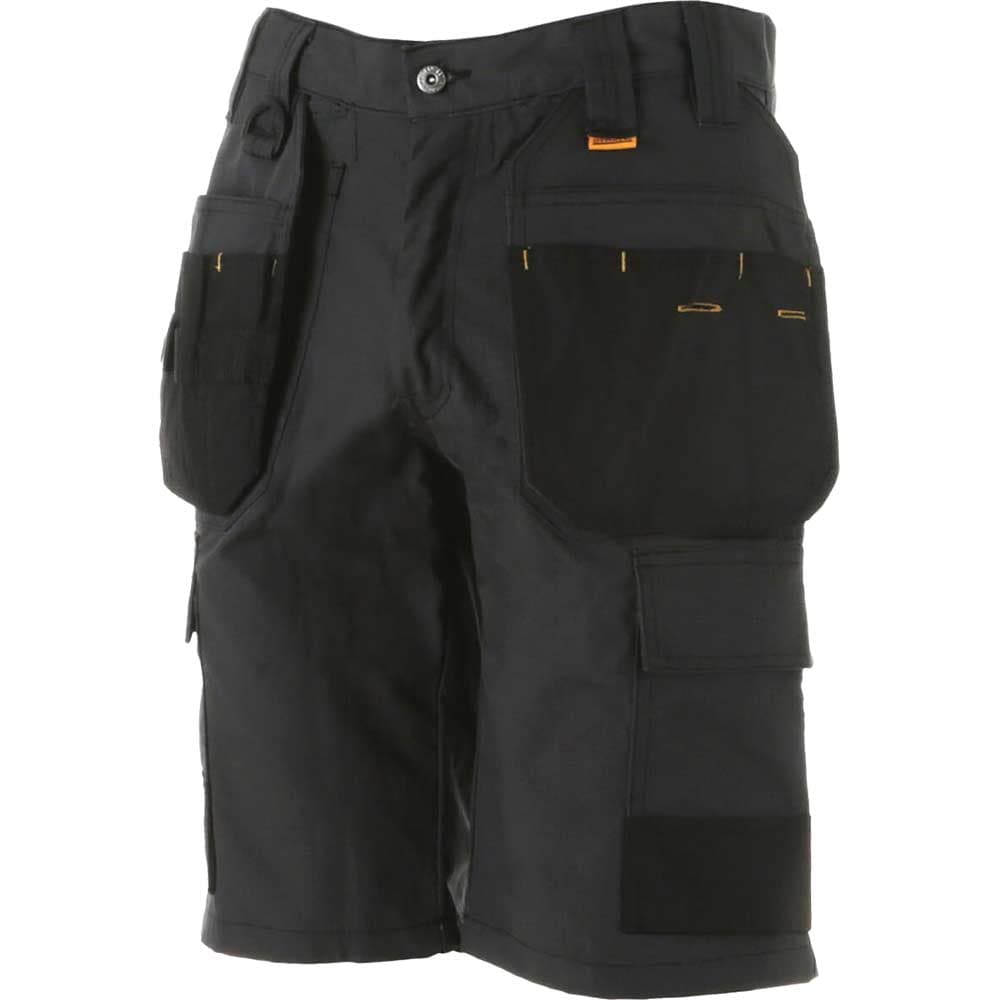 DeWalt Cheverley Ripstop Multi Pocket Work Shorts Grey 40"