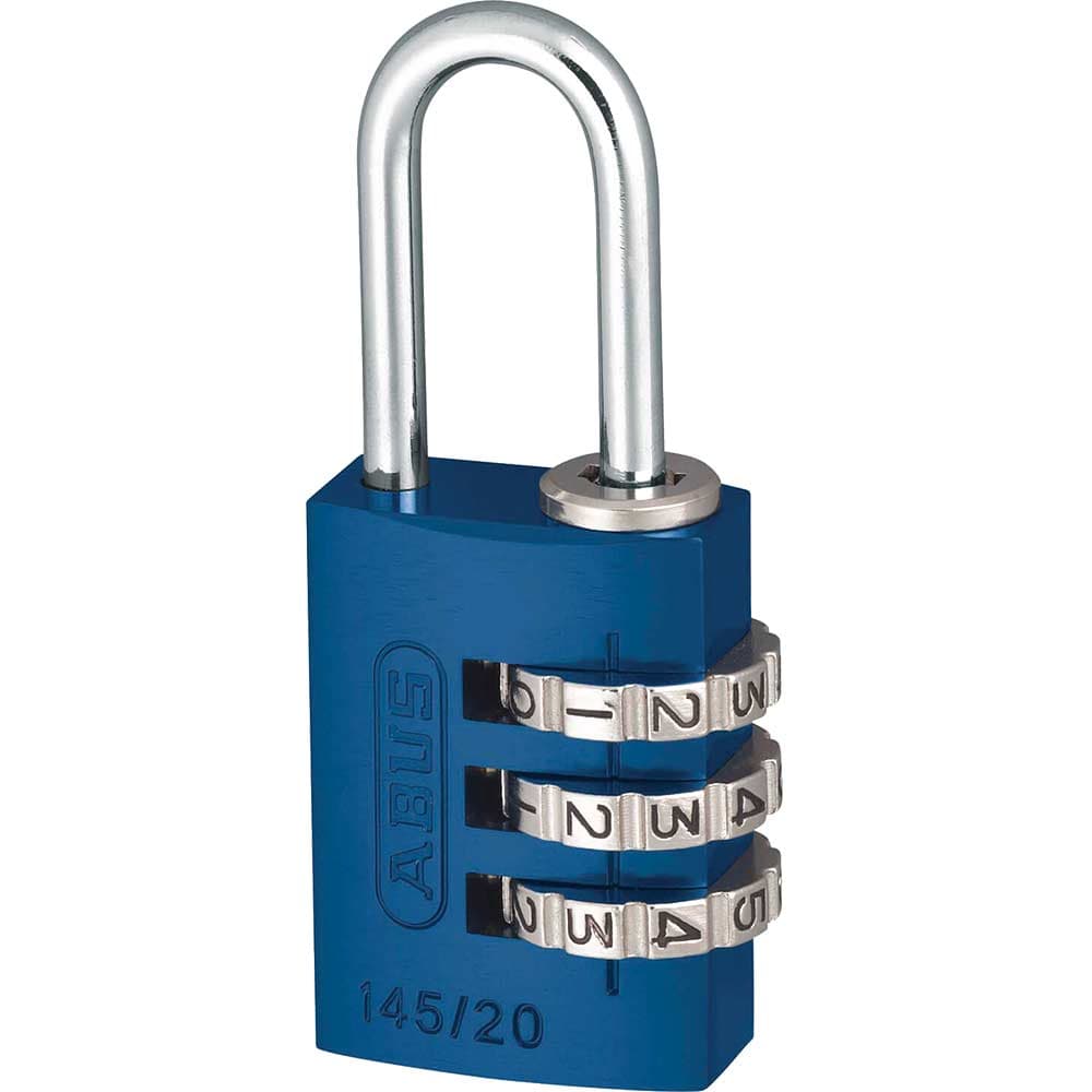 145 Series Aluminium Combination Padlock 20mm Standard
