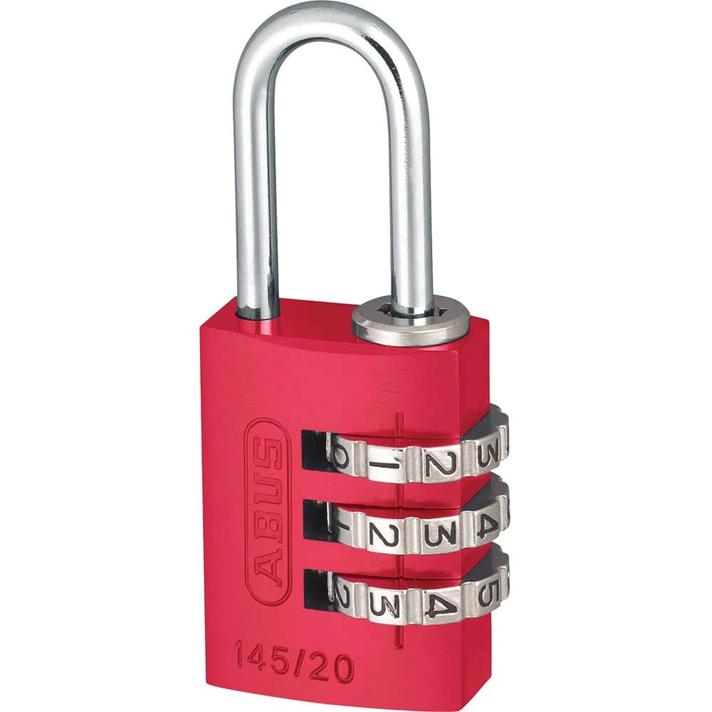 145 Series Aluminium Combination Padlock 20mm Standard