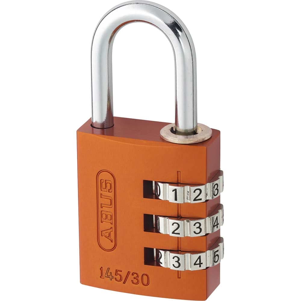 145 Series Aluminium Combination Padlock 30mm Aluminium Standard