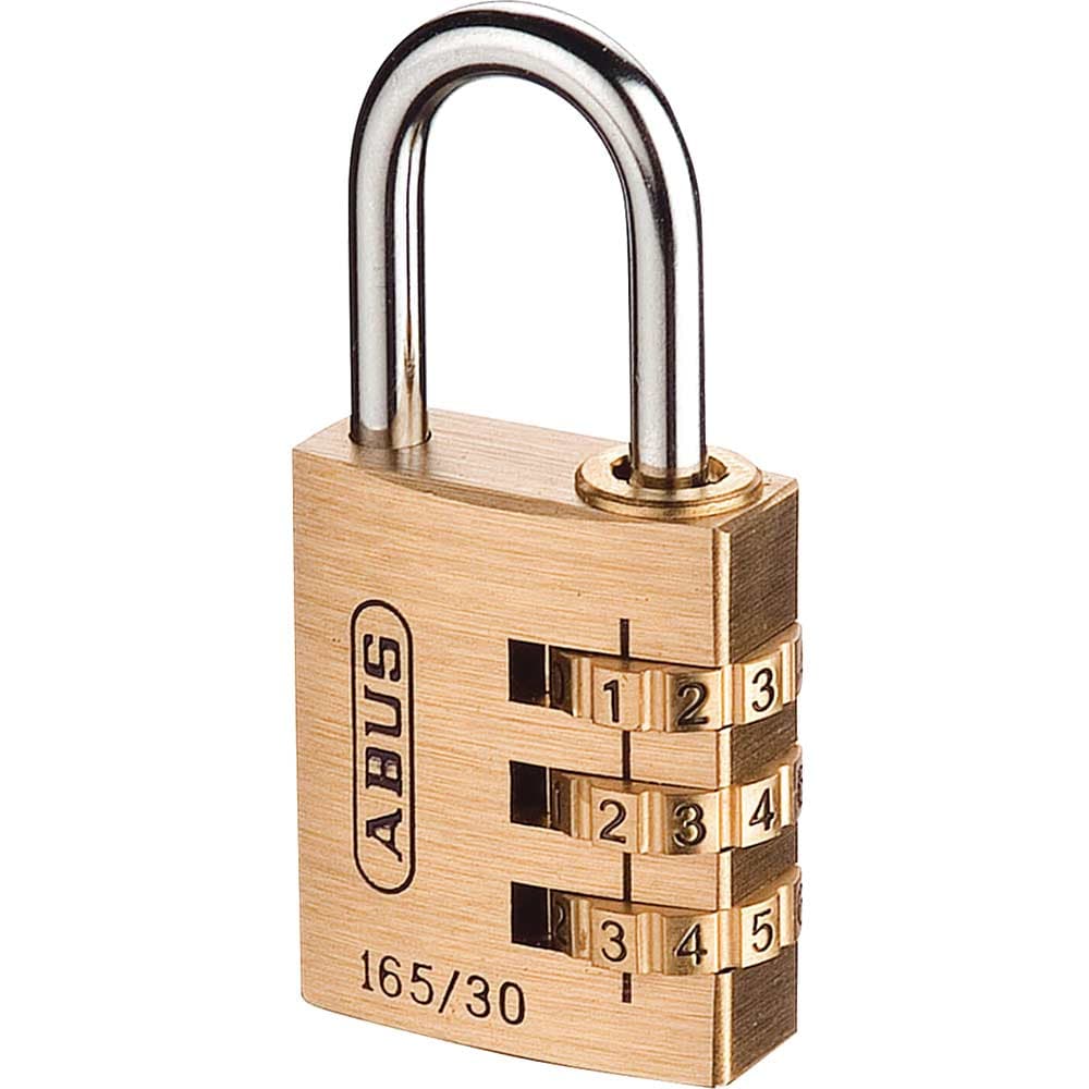 165 Series Combination Padlock 30mm Standard