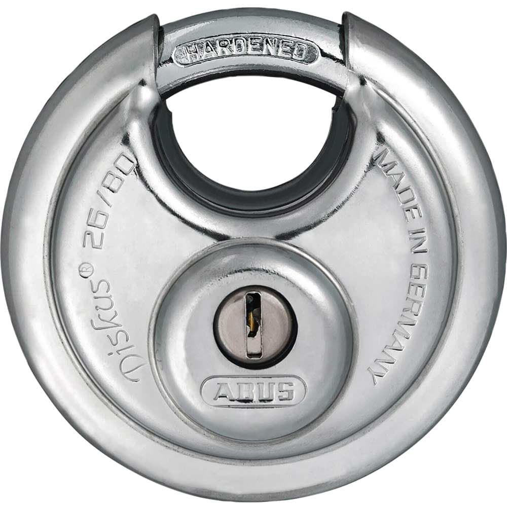 26 Series Diskus Stainless Steel Bodied Padlock 80mm Standard