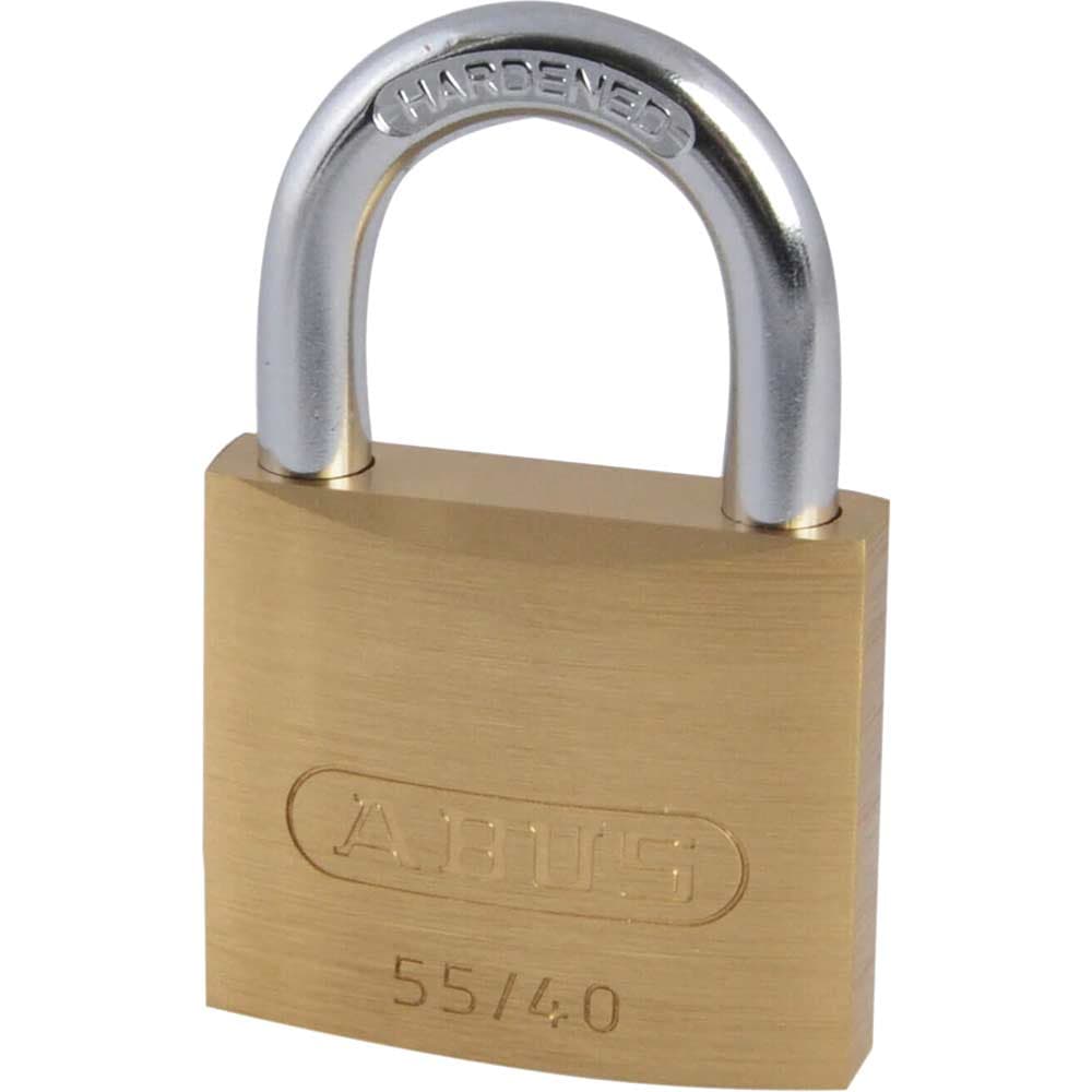 55 Series Basic Brass Padlock 40mm Standard