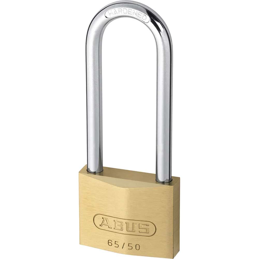 65 Series Compact Brass Padlock 50mm Extra Long