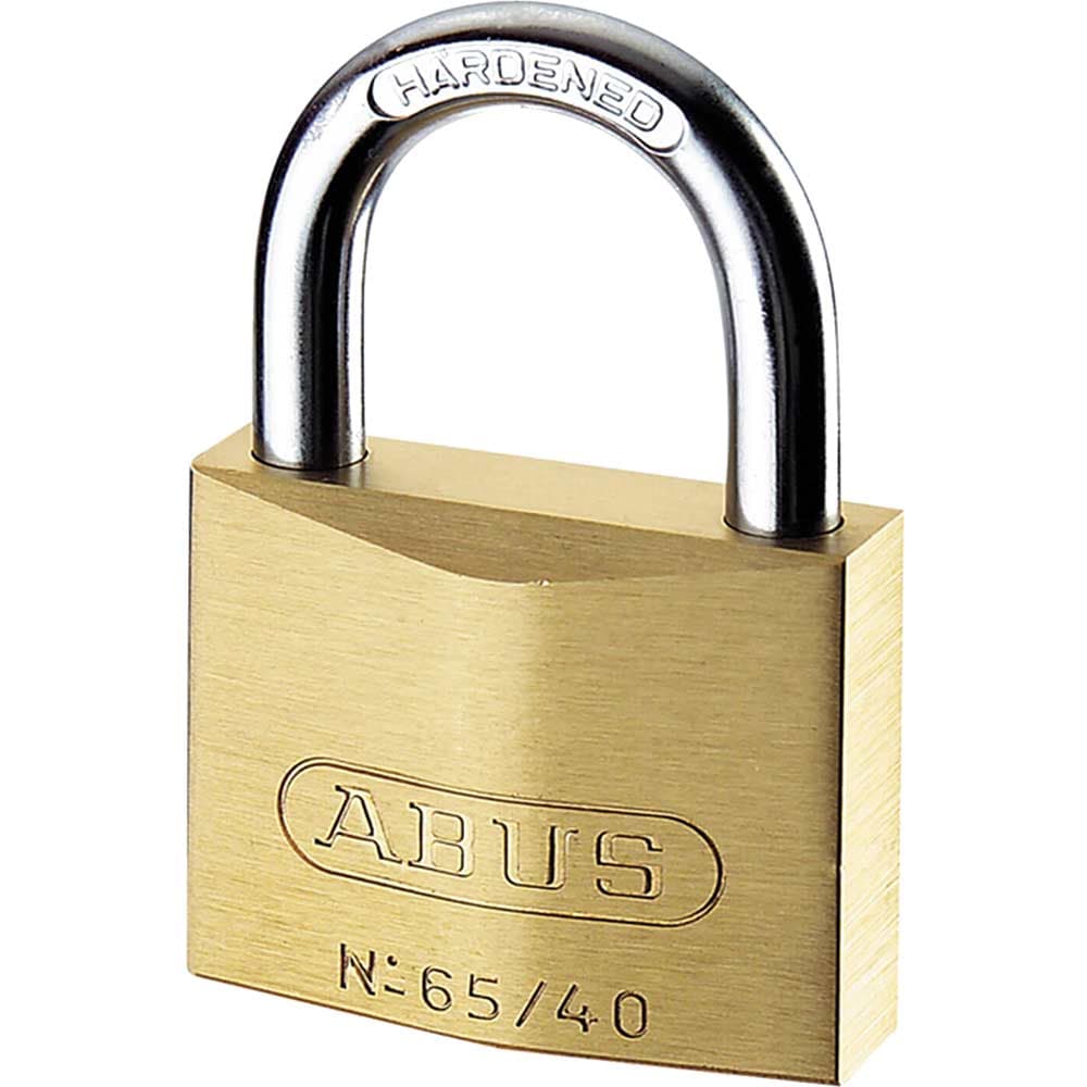 65 Series Compact Brass Padlock Master Keyed 40mm Standard MK65401