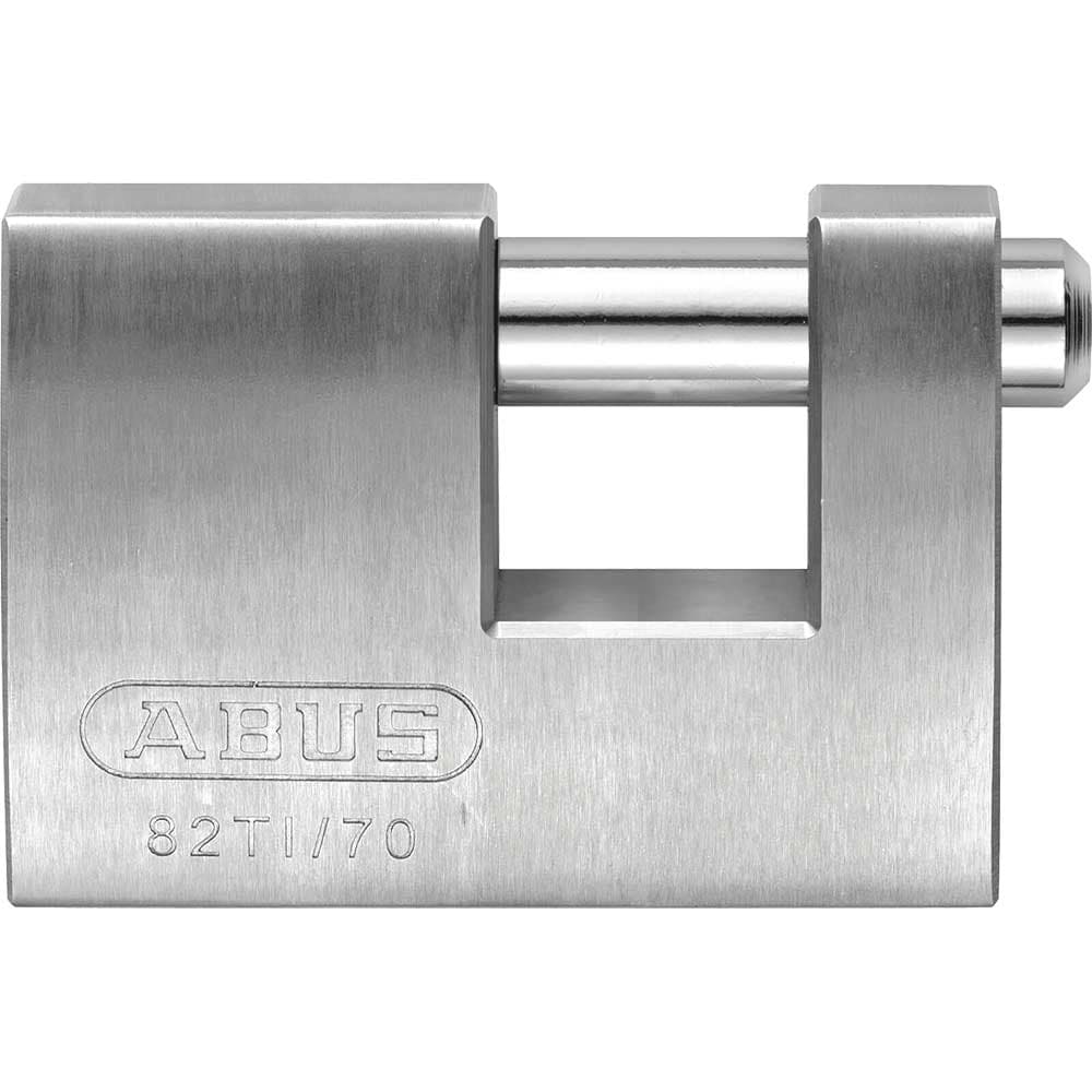 82TI 70 Titalium Shutter Padlock Keyed Alike 70mm Standard 8518
