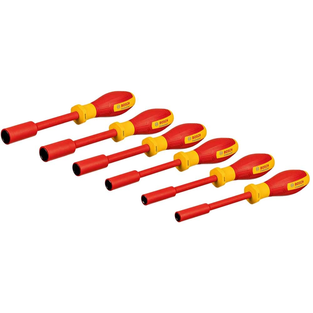 6 Piece VDE Insulated Nut Spinner Set