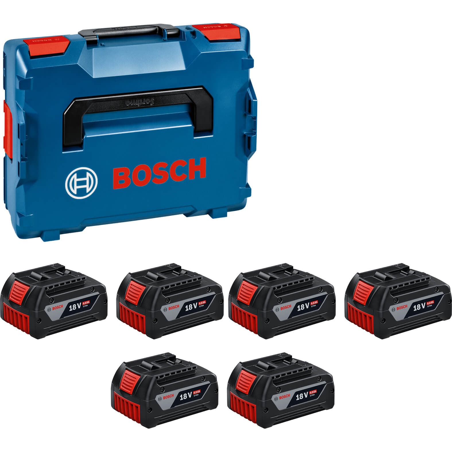 Genuine PRO 18v Cordless GBA 6 Li Ion Battery 4ah Set 4ah