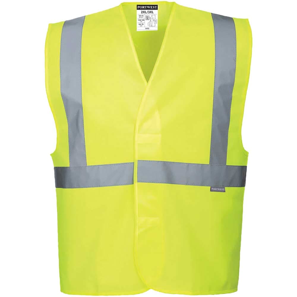 One Band Brace Class 2 Hi Vis Vest S M