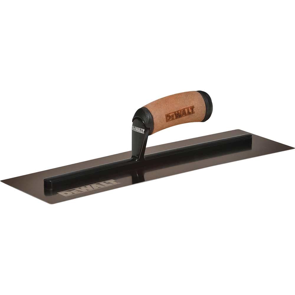 DeWalt Gold Stainless Steel Curved Dry Wall Finishing Trowel 16