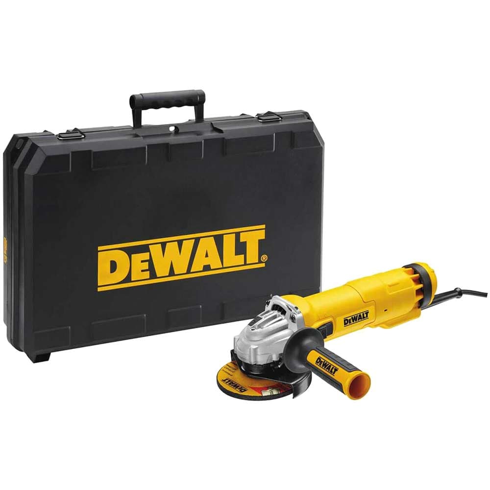 DeWalt DWE4206K Angle Grinder Kit 115mm 110v