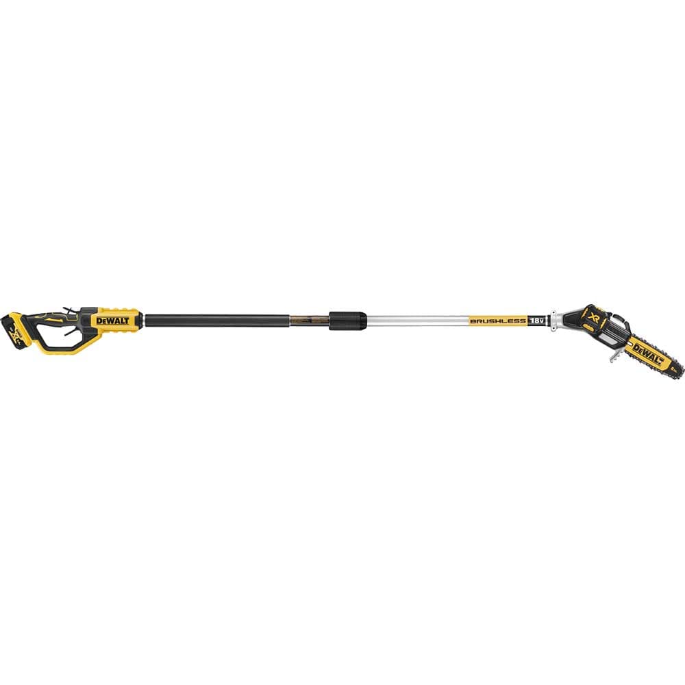 DeWalt DCMPS567 18v XR Cordless Brushless Pole Chain Saw 200mm 1 x 5ah Li-ion Battery Charger