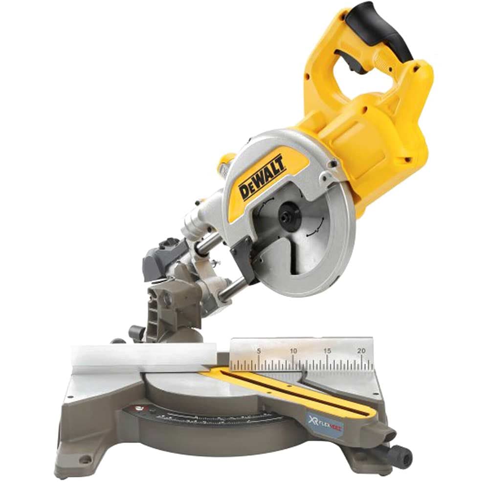 DeWalt DCS777 54v XR Cordless FLEXVOLT Mitre Saw 216mm No Batteries No Battery Charger No Case