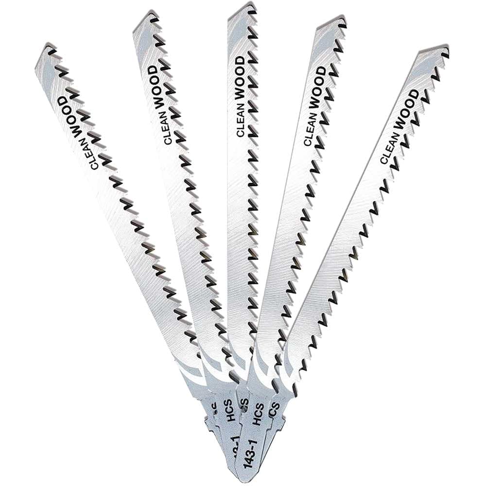 DeWalt T301CD HCS Wood Cutting Jigsaw Blades Pack of 5