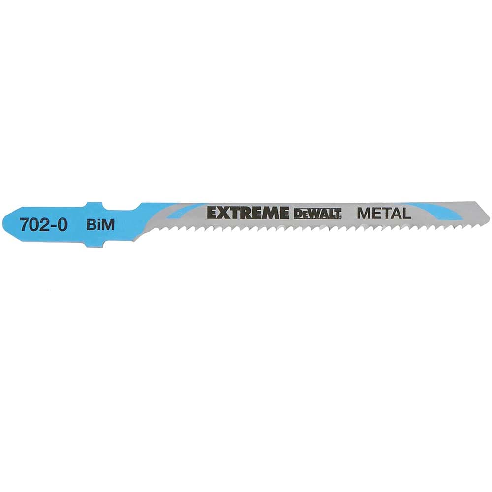DeWalt T118EOF HSS Metal Cutting Jigsaw Blades Pack of 5