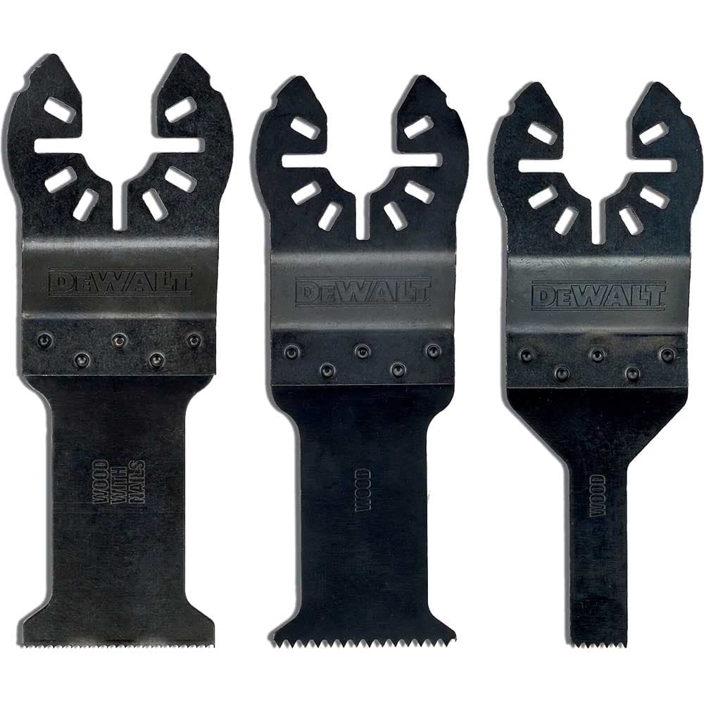 DeWalt 3 Piece OIS Oscillating Multi Tool Accessory Set