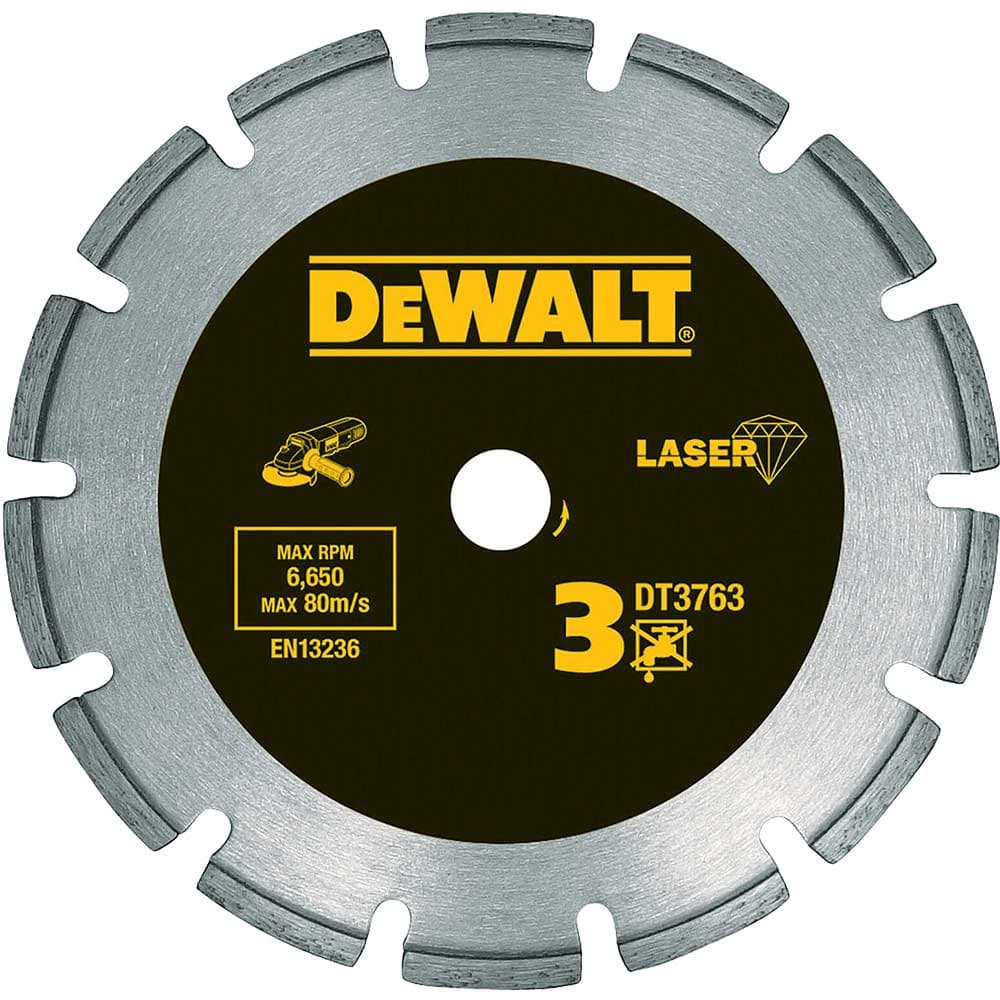 DeWalt Laser Welded Diamond Cutting Discs 125mm