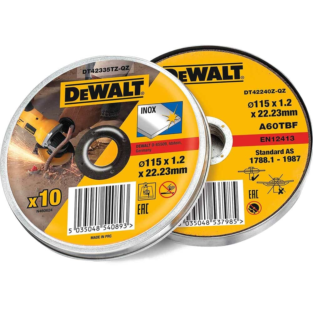 DeWalt INOX Thin Stainless Steel Cutting Disc 115mm