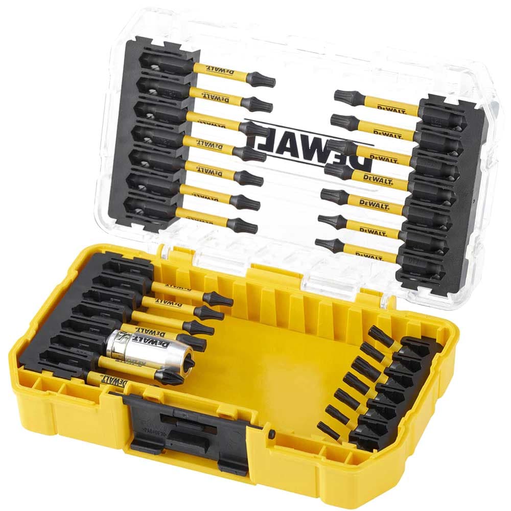 DeWalt 29 Piece FlexTorq Impact Screwdriver Bit Set in ToughCase