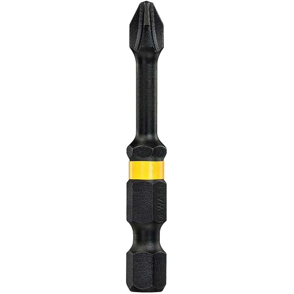 DeWalt Phillips Extreme Impact Torsion Screwdriver Bit PH3 50mm Pack of 5