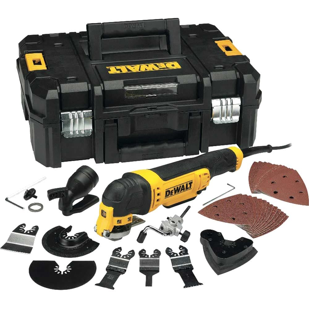 DeWalt DWE315KT OIS Oscillating Multi Tool and Accessories 240v