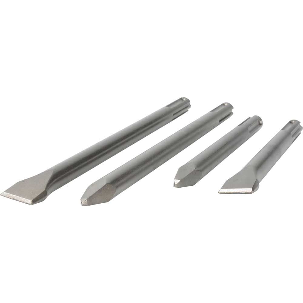 DeWalt 4 Piece SDS Max Pointed and Flat Chisel Set