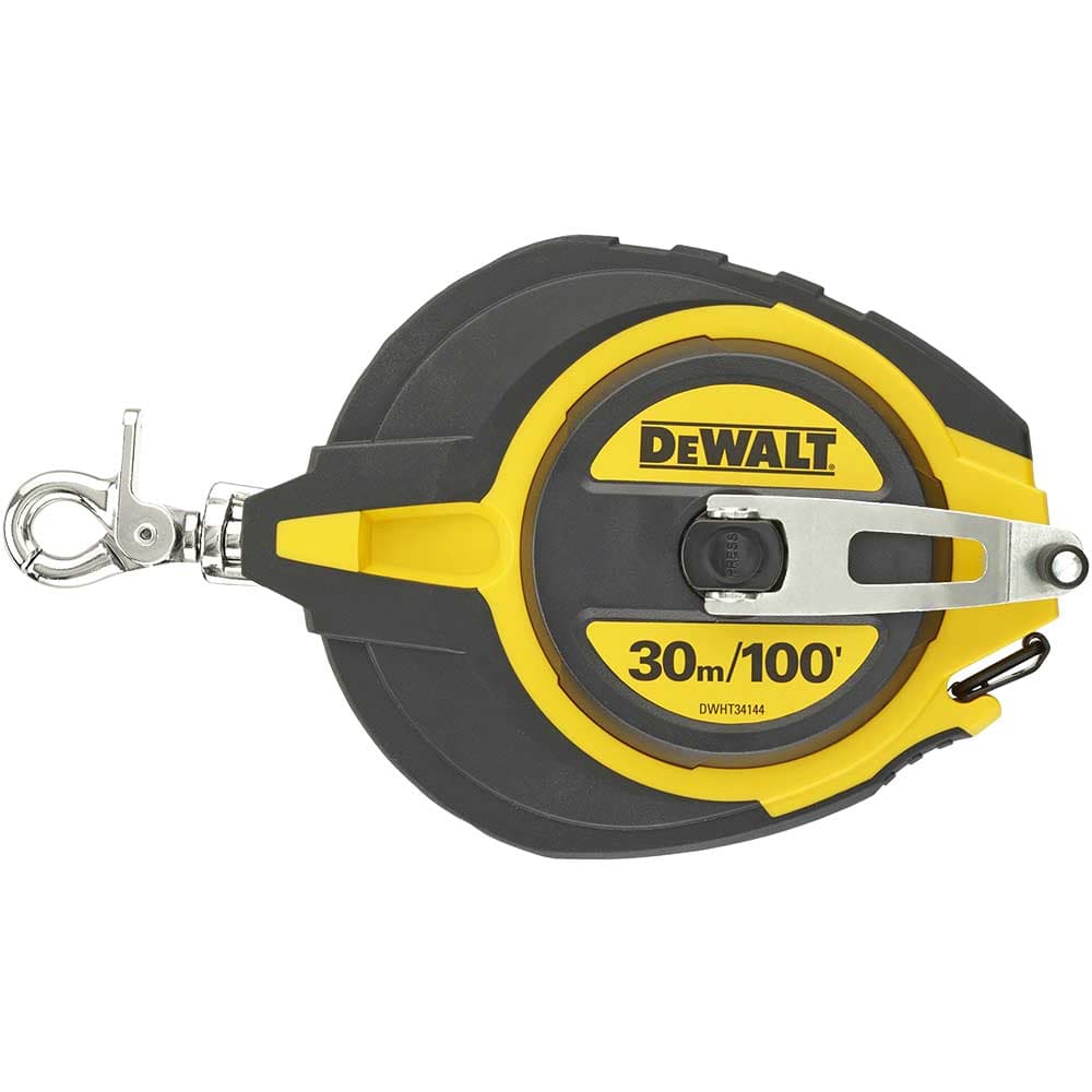 DeWalt Steel Long Tape Measure Imperial & Metric 100ft / 30m 12mm
