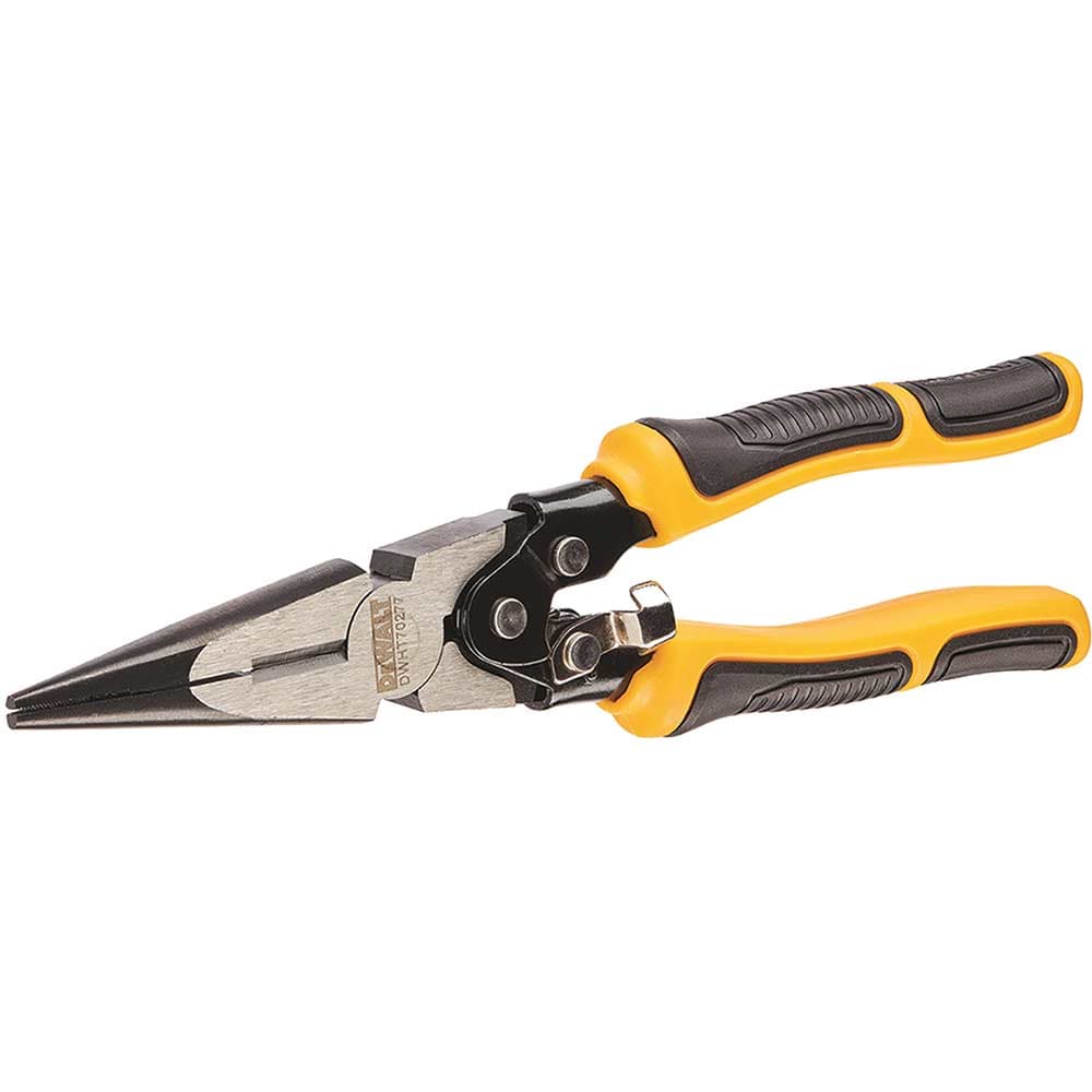 DeWalt Compound Action Long Nose Pliers 190mm