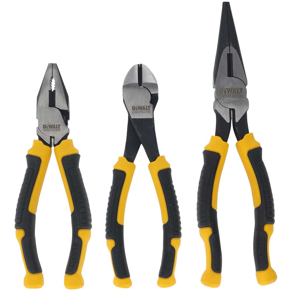 DeWalt 3 Piece Plier Set
