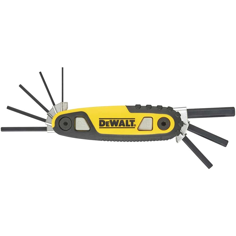DeWalt 8 Piece Folding / Locking Hex Key Set