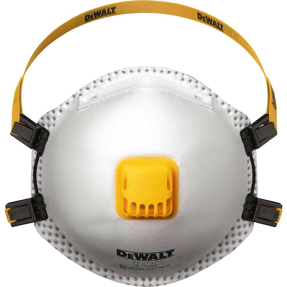 DeWalt Respiration FFP3 Disposable Respirator Mask Pack of 2
