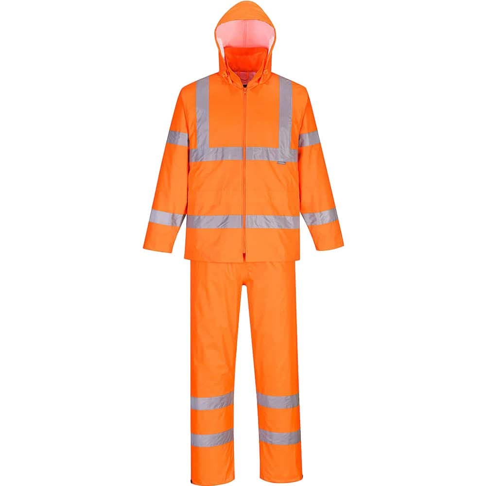 Hi Vis Packaway Rainsuit 31"