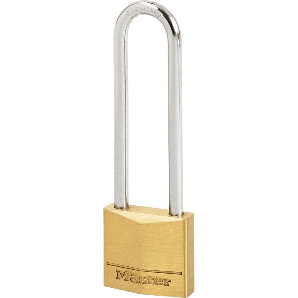Solid Brass Padlock 50mm Extra Long