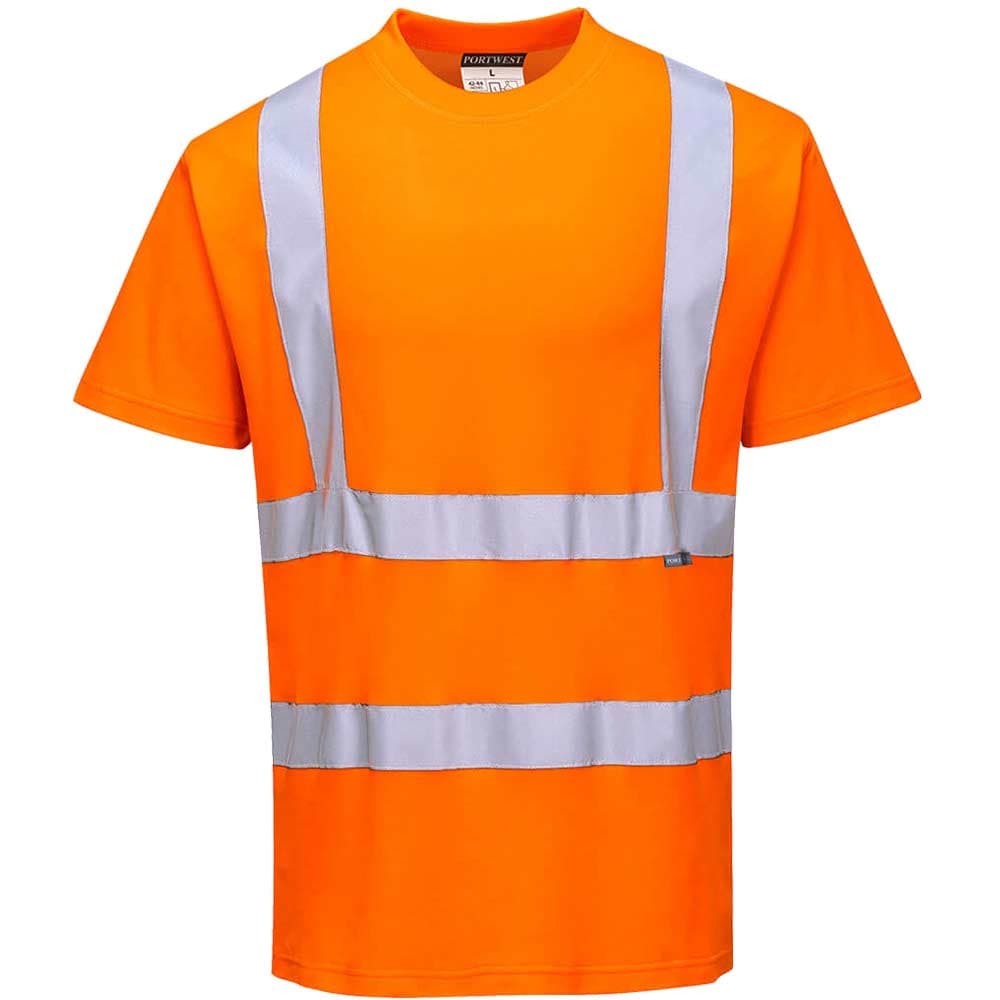 Hi Vis Cotton Comfort Short Sleeve T Shirt